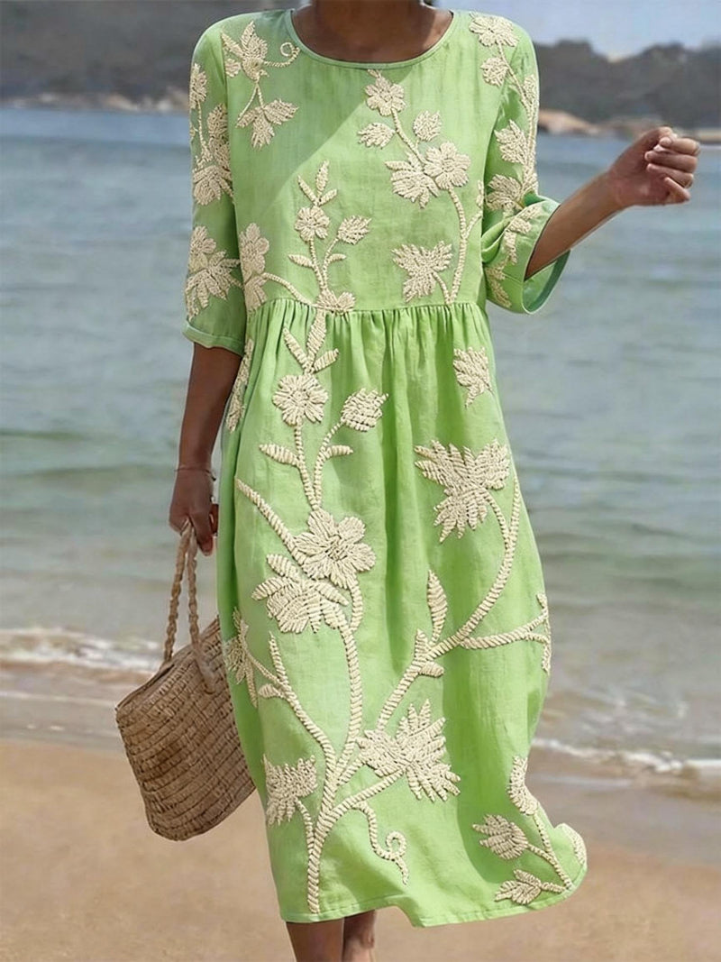 Floral-print dress by Roseworth London