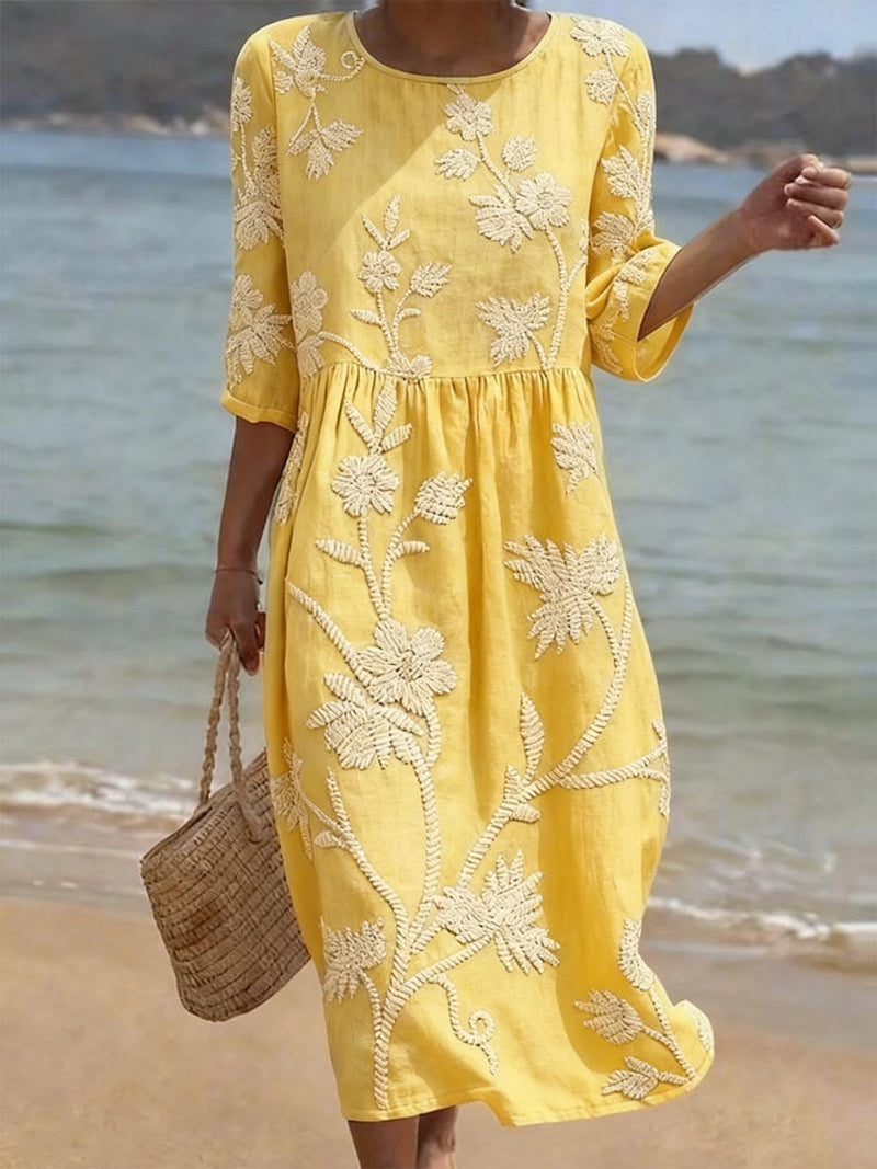Floral-print dress by Roseworth London
