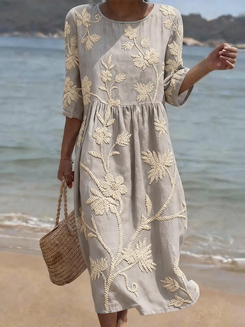 Floral-print dress by Roseworth London