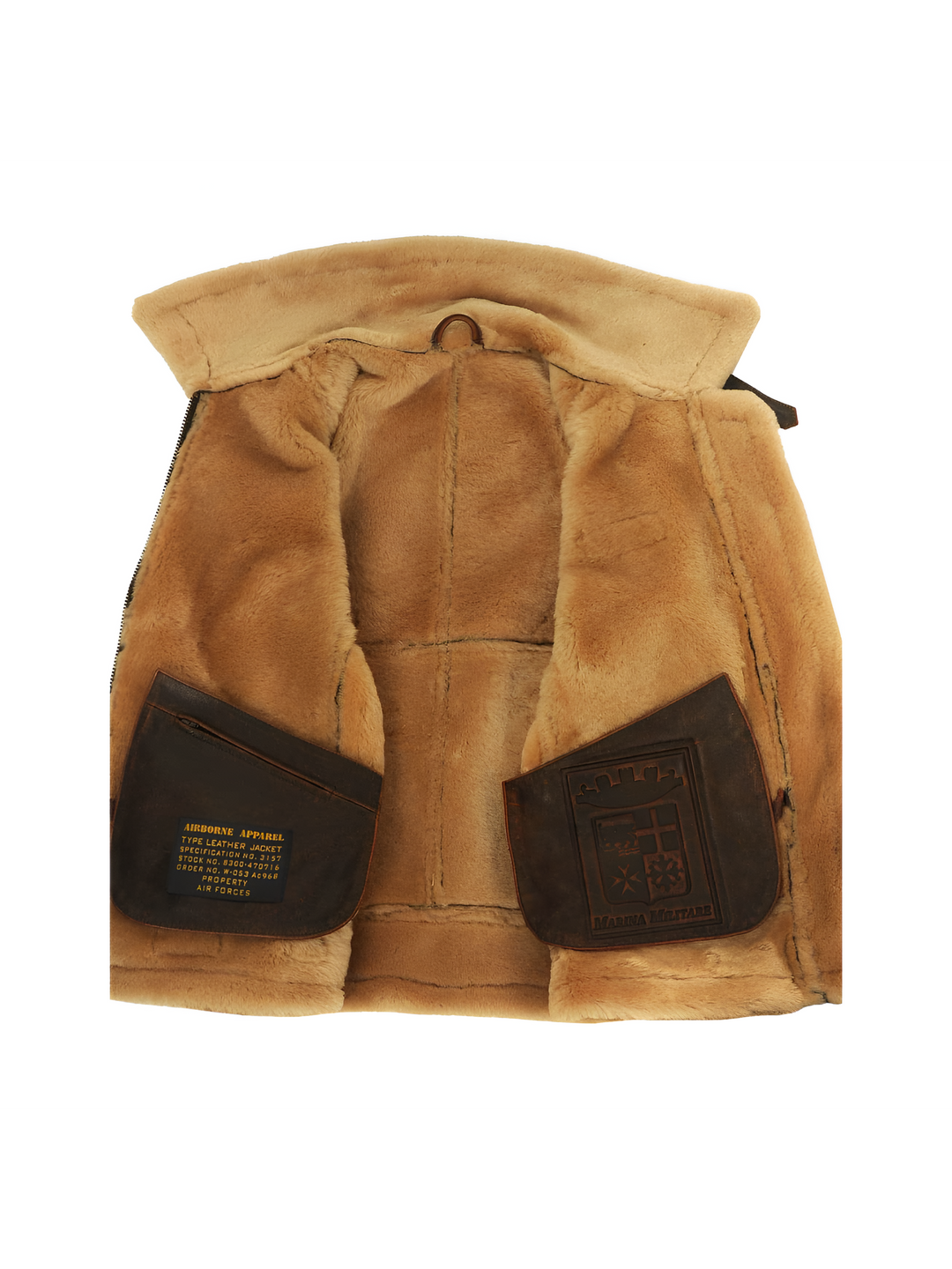 Maverick Shearling-Lined Aviator Jacket