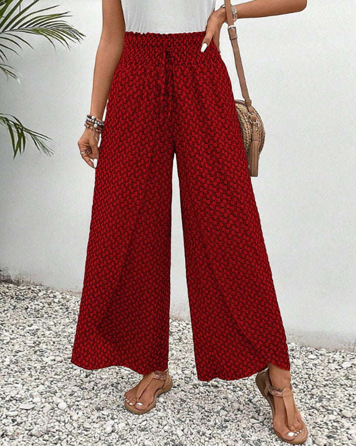 VERA RELAXED WIDE LEG TROUSERS