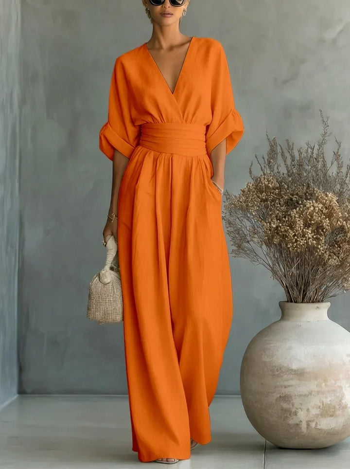 Thaïs | Essential V-Neck Jumpsuit