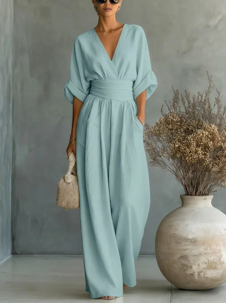 Thaïs | Essential V-Neck Jumpsuit