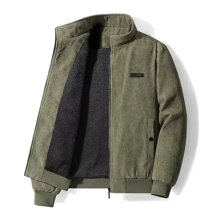 Mateo Sherpa-Lined Corduroy Jacket