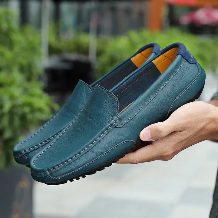 Matteo Leather Driving Loafers