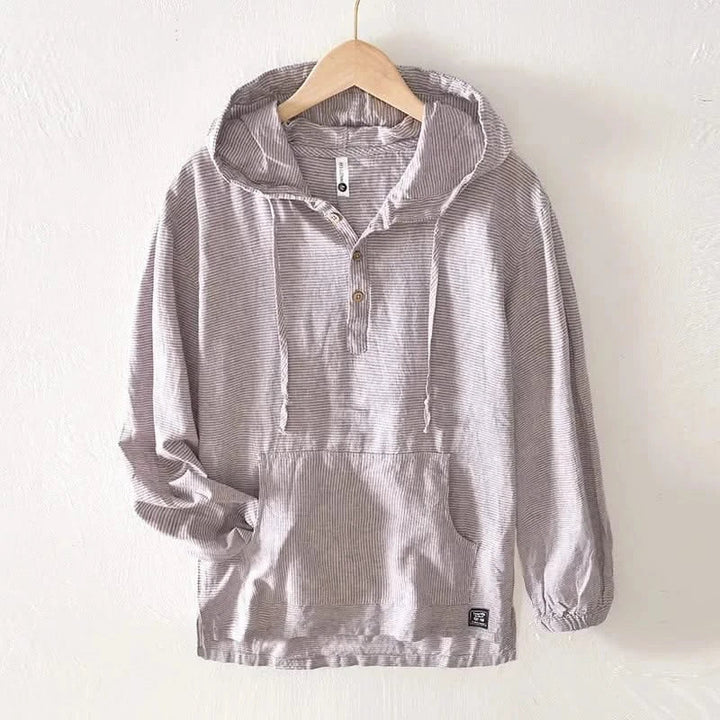 ANDORA LINEN HOODIE
