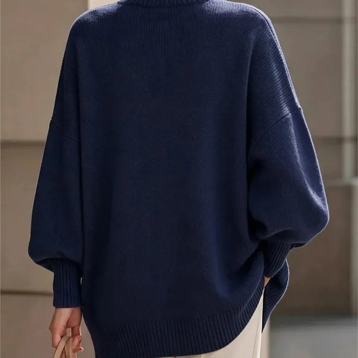 Adeline Elegant Button Detail Jumper