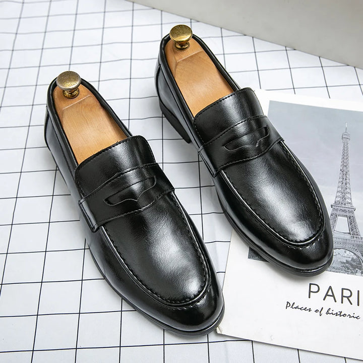 Men's Classic Leather Loafers