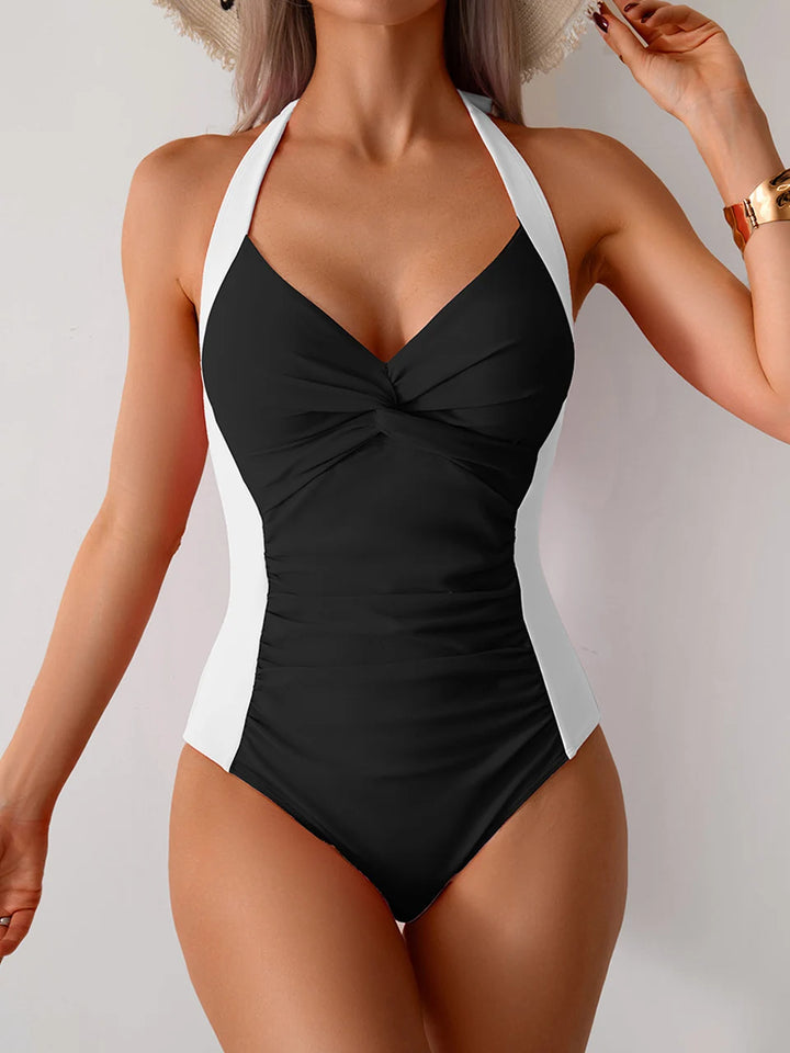 Odette | Slimming Twist-Front Swimsuit