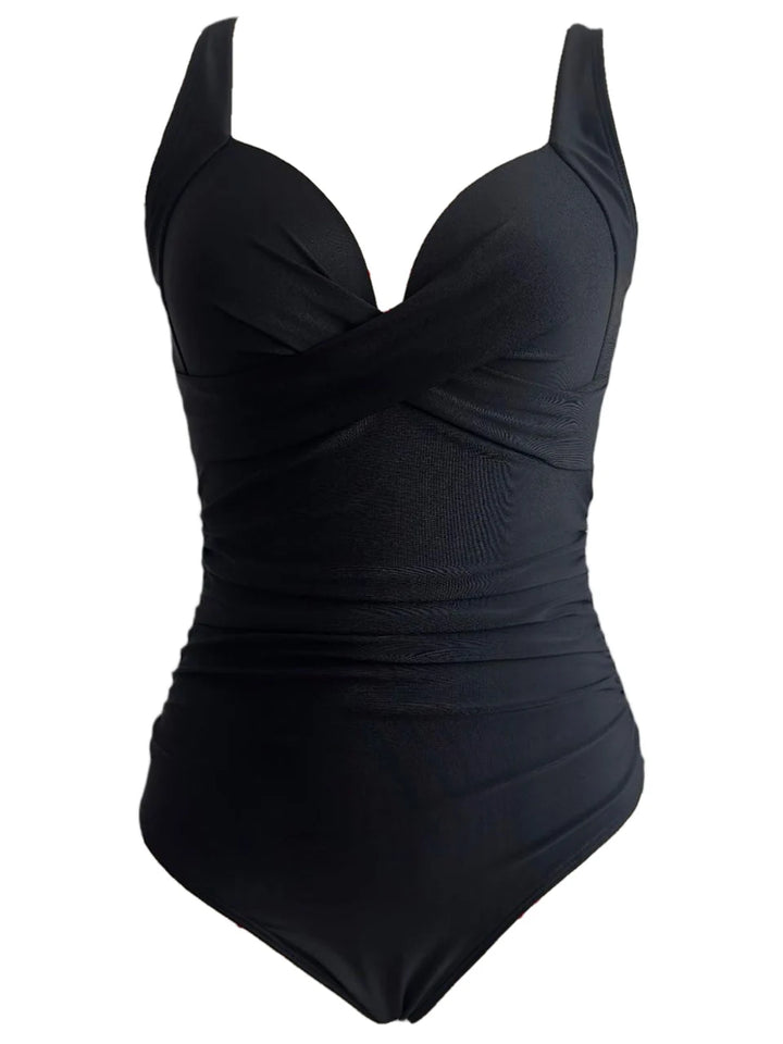 Marina | Ruched Halter Swimsuit