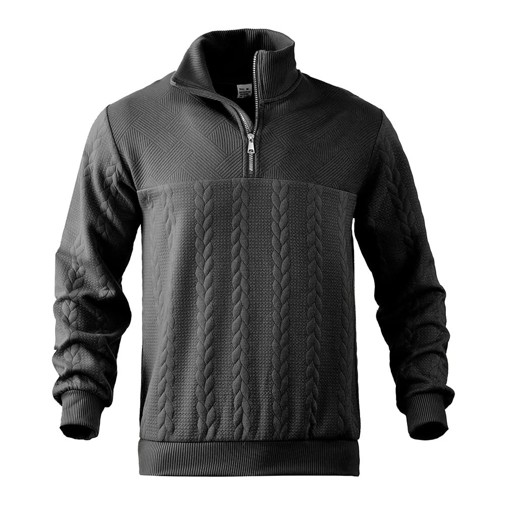 CAMDEN | PREMIUM QUARTER ZIP SWEATSHIRT