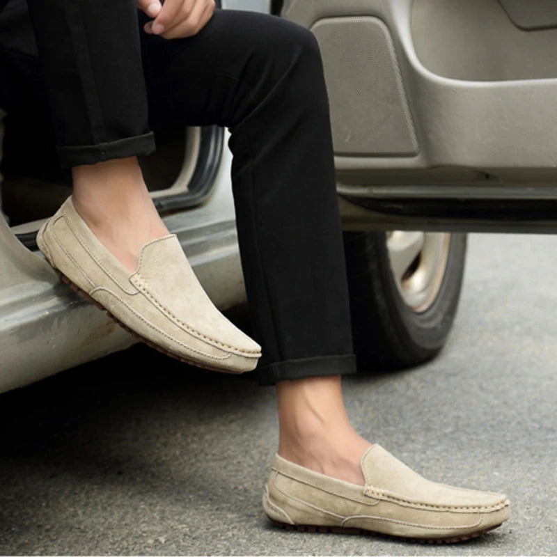 Como Orthopaedic Suede Driving Loafers