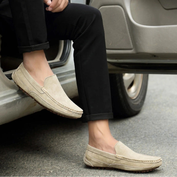 Como Orthopaedic Suede Driving Loafers