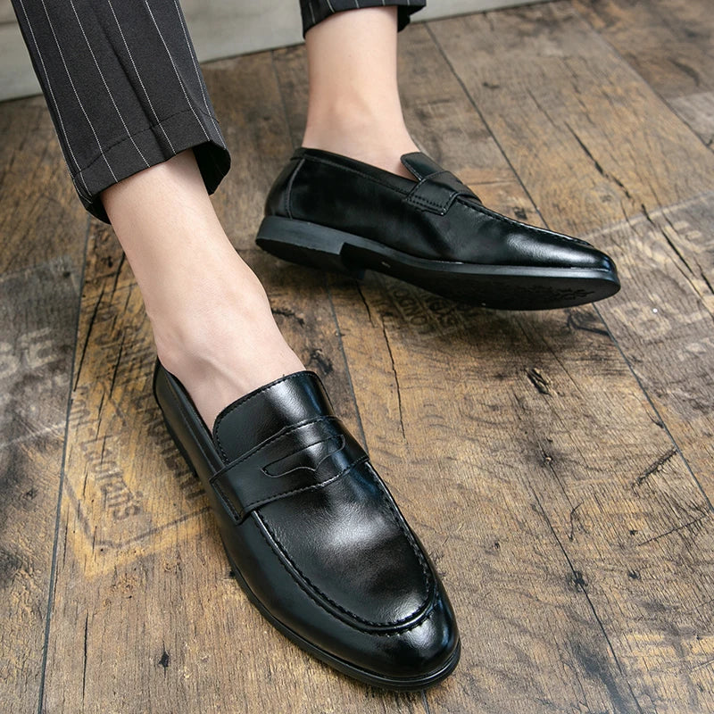 Men's Classic Leather Loafers