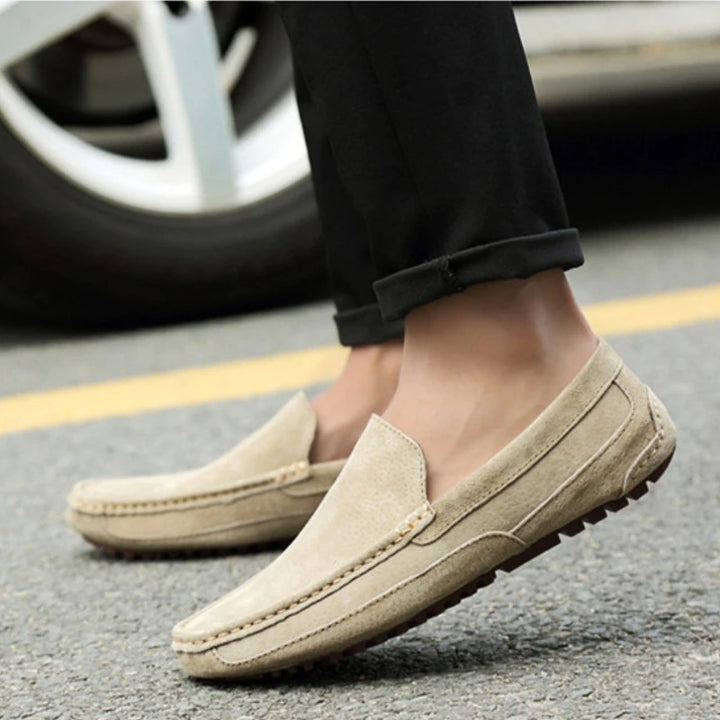 Como Orthopaedic Suede Driving Loafers
