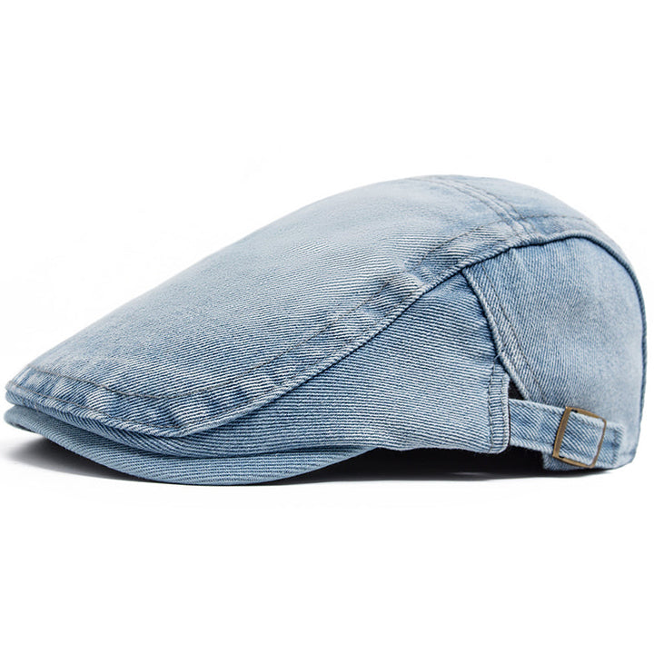 Stonewash Denim Cap