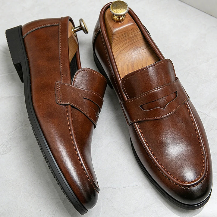 Men's Classic Leather Loafers
