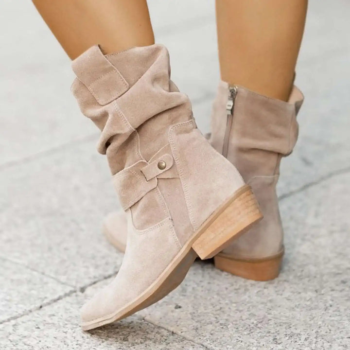 Harper Western Ankle Boots