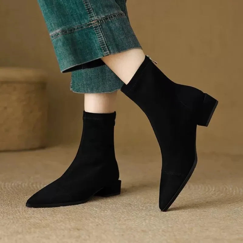 TINA ELEGANT COMFORT HEEL BOOTS