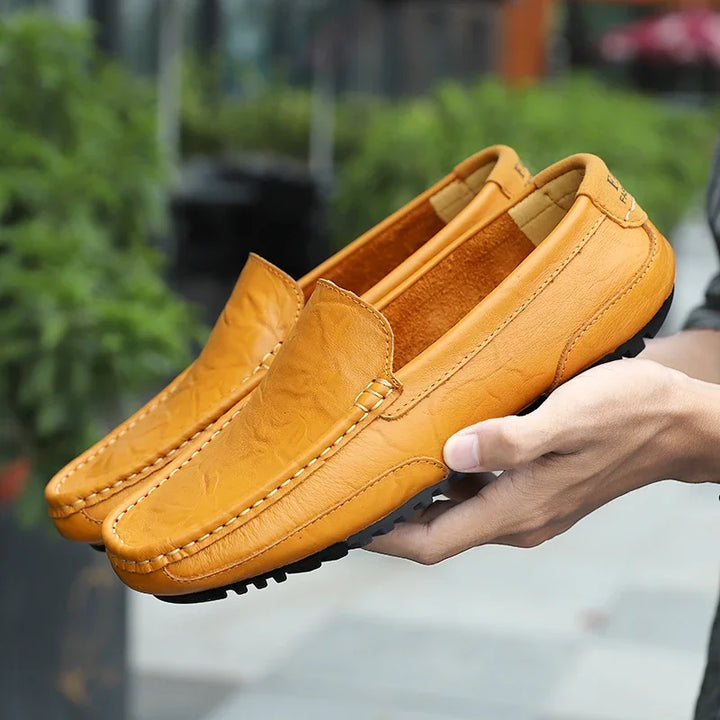 Matteo Leather Driving Loafers