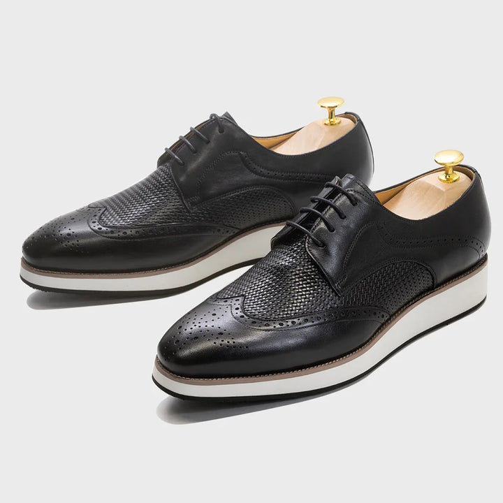 SEBASTIAN LEATHER WINGTIP BROGUES