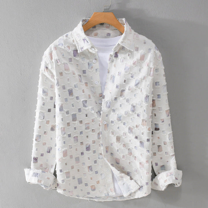 Lipari Mosaic Denim Shirt
