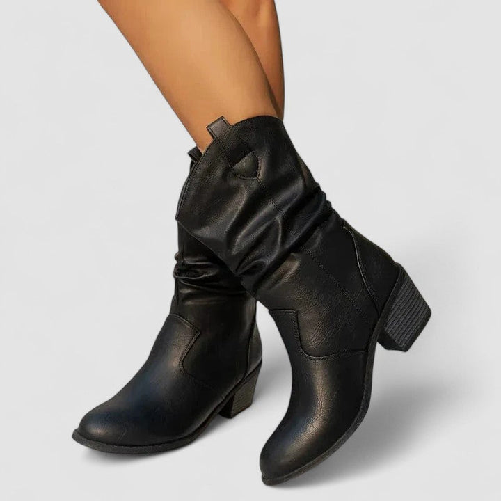 VIVIAN ORTHOPAEDIC LEATHER BOOTS