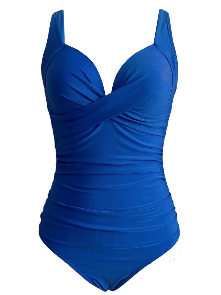 Marina | Ruched Halter Swimsuit