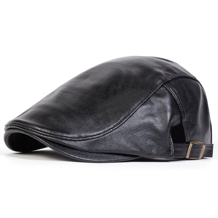 Leather-Look Driver Cap