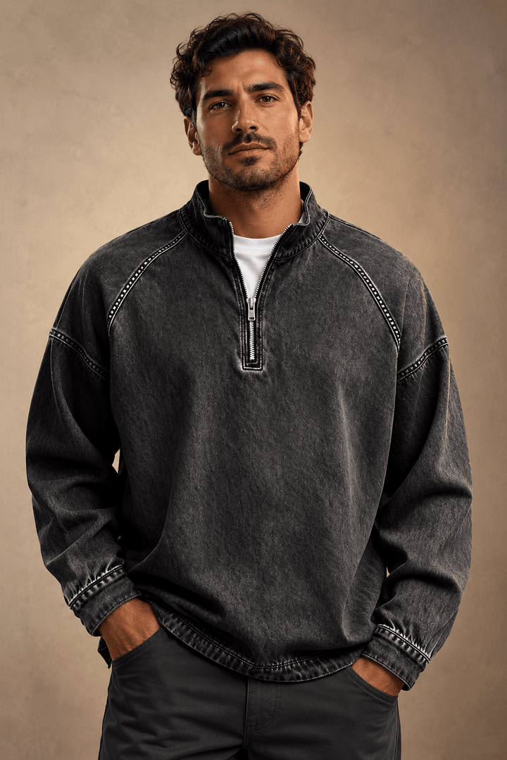 Andres Quarter-Zip Sweater