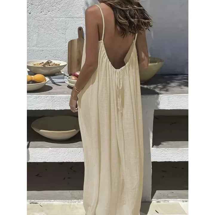 Marina | Loose Spaghetti-Strap Summer Dress