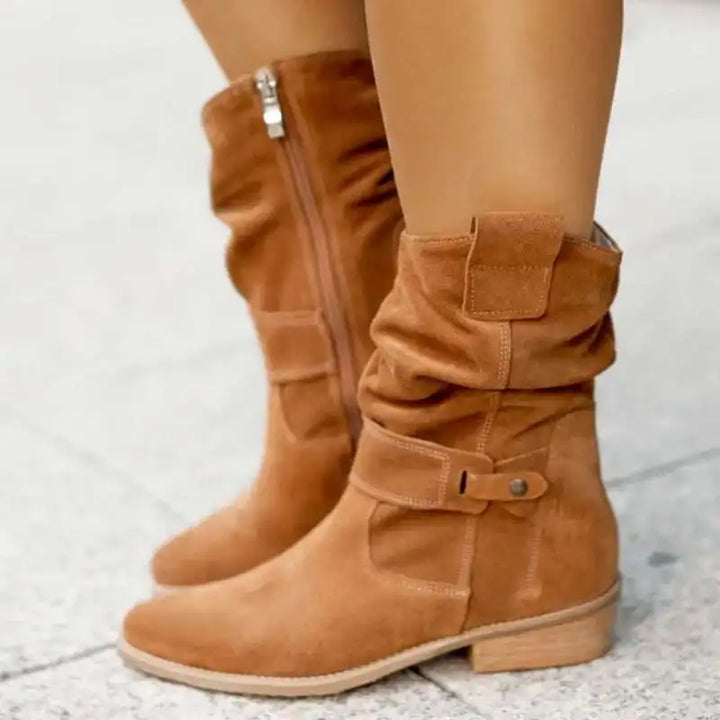Harper Western Ankle Boots