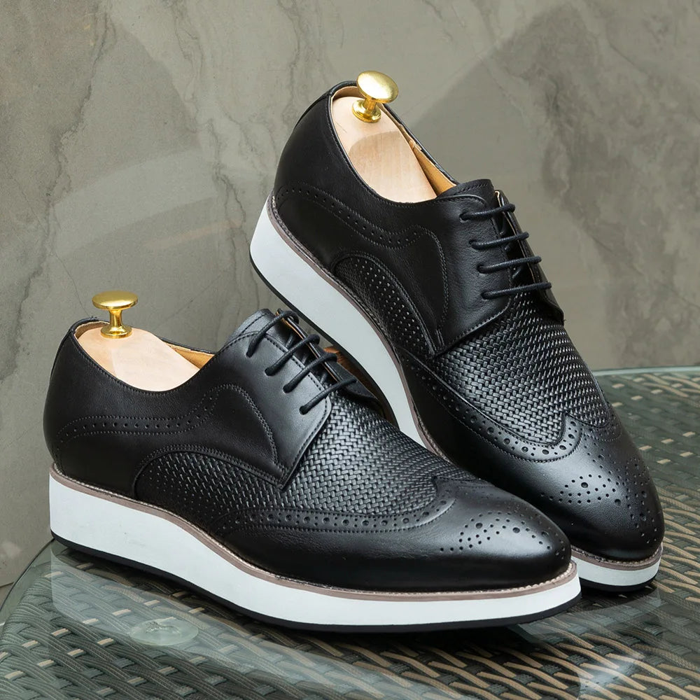 SEBASTIAN LEATHER WINGTIP BROGUES