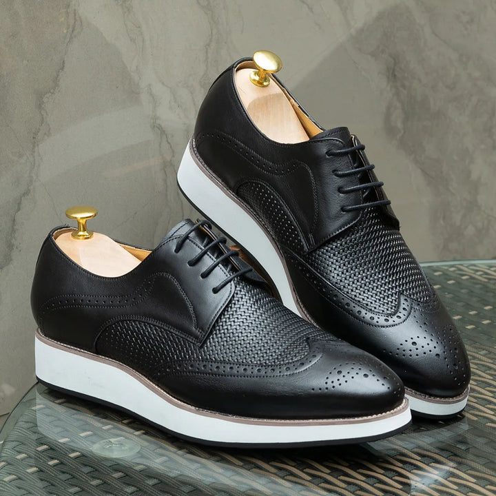 SEBASTIAN LEATHER WINGTIP BROGUES