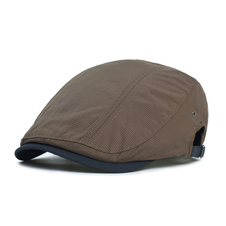 Pinstripe Cotton Cap