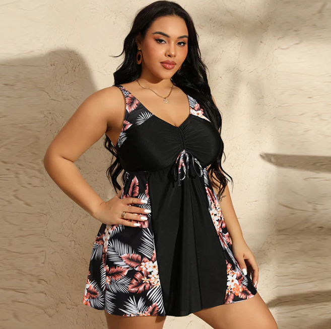 Loïs Shaping Swimsuit with Skirt
