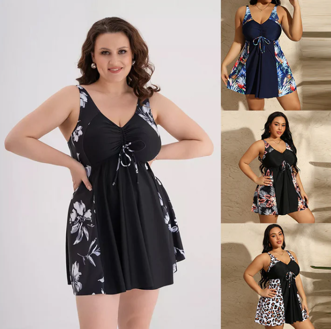 Loïs Shaping Swimsuit with Skirt