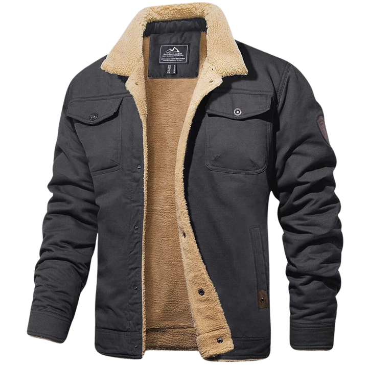 CASEY | FLEECE BOMBER JACKET