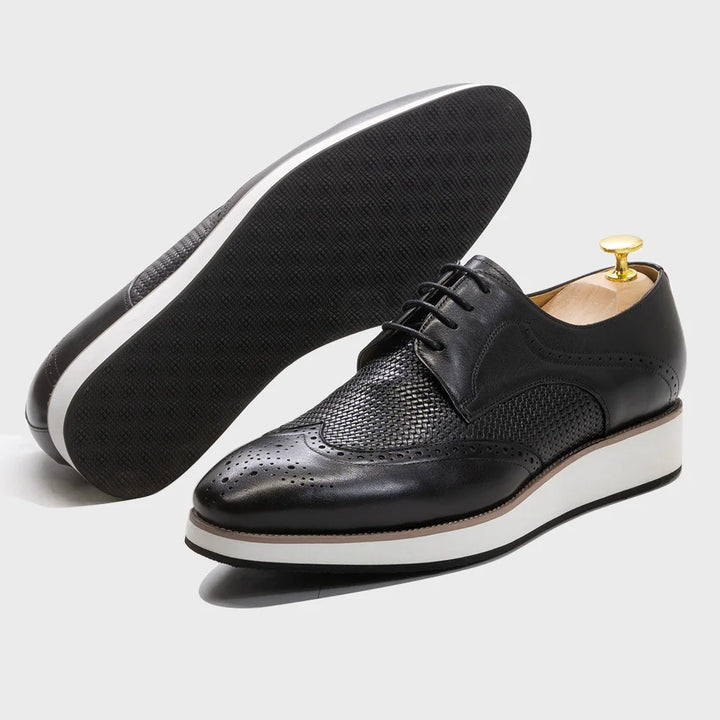 SEBASTIAN LEATHER WINGTIP BROGUES