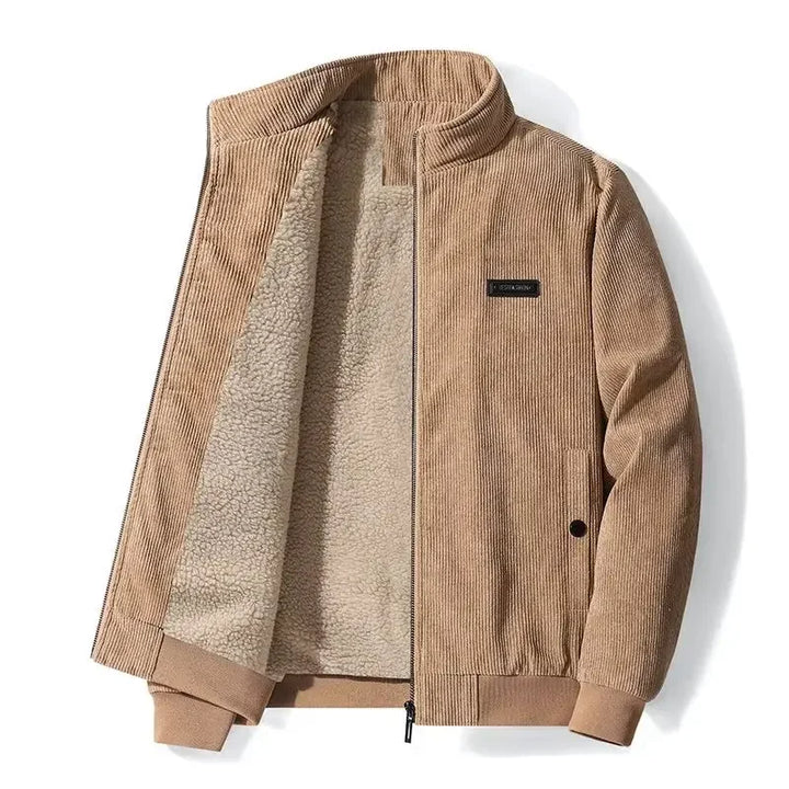 Mateo Sherpa-Lined Corduroy Jacket