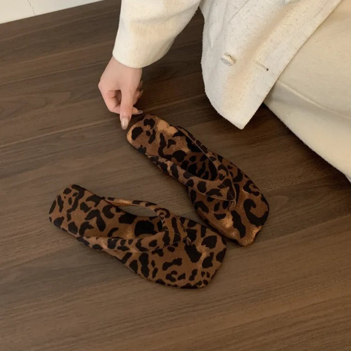 Margot | Square-Toe Padded Sandals
