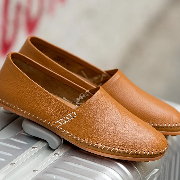 Cruz Comfortable Leather Moccasins