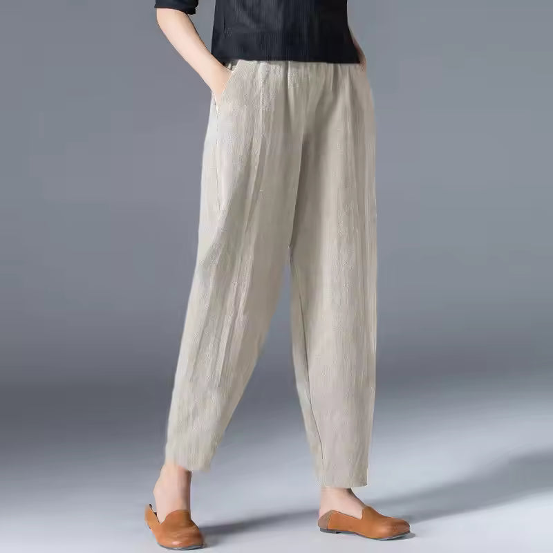 DESIREE LIGHTWEIGHT SUMMER TROUSERS