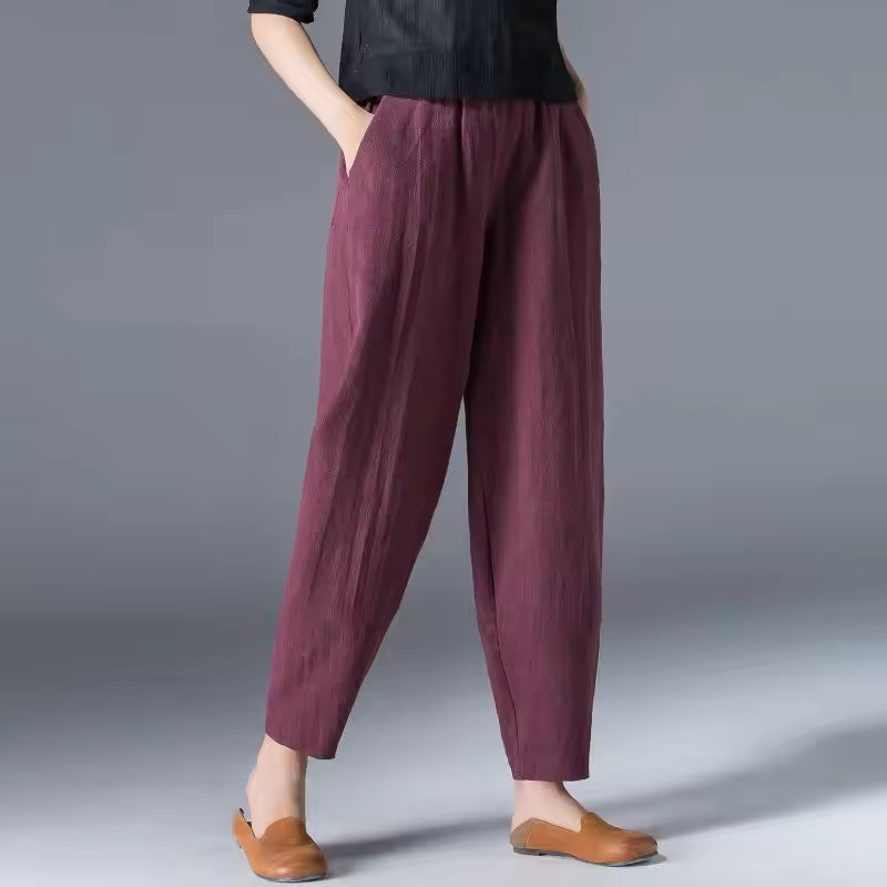 DESIREE LIGHTWEIGHT SUMMER TROUSERS