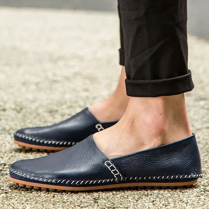 Cruz Comfortable Leather Moccasins