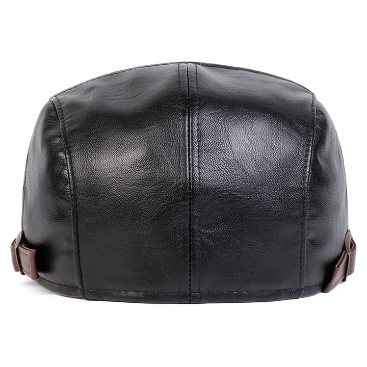 Leather-Look Driver Cap