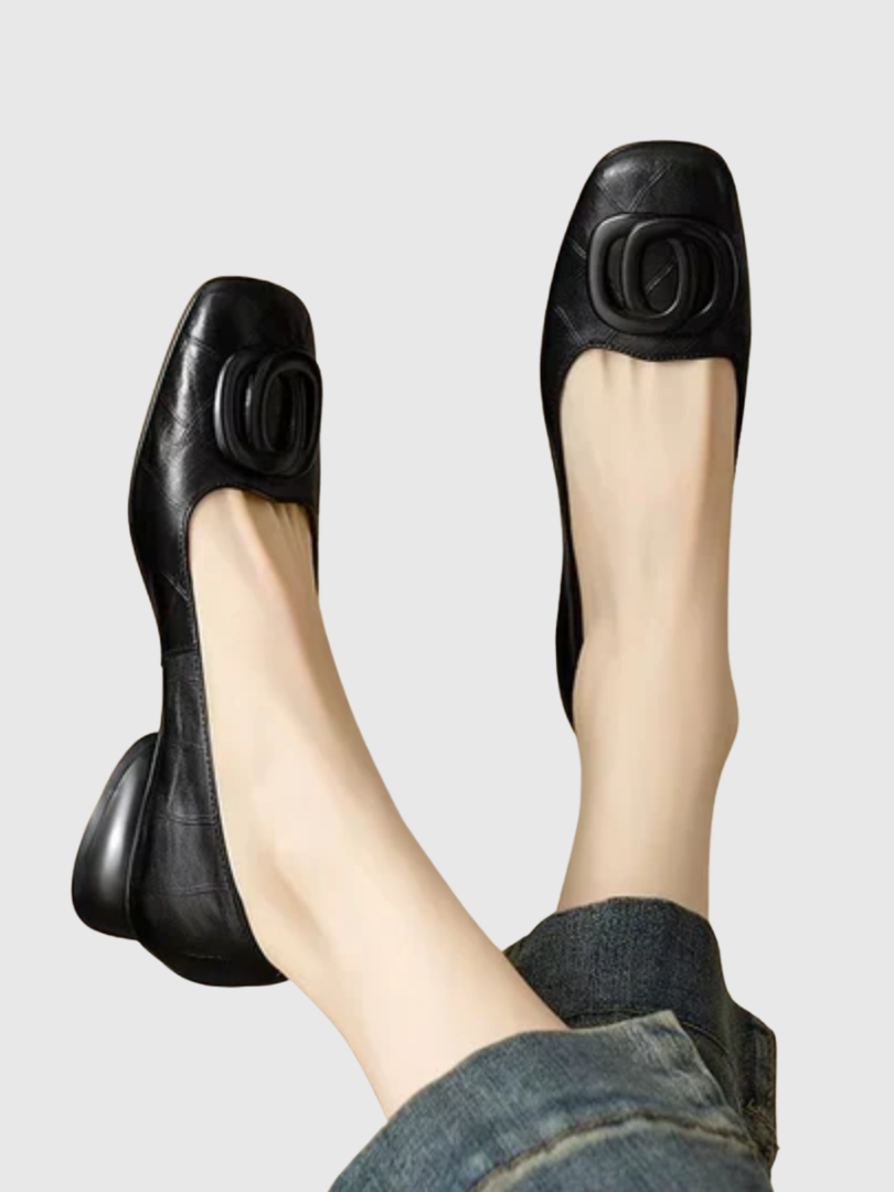 Meave Leather Ballet Flats