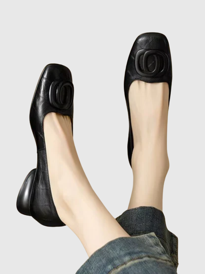 Meave Leather Ballet Flats