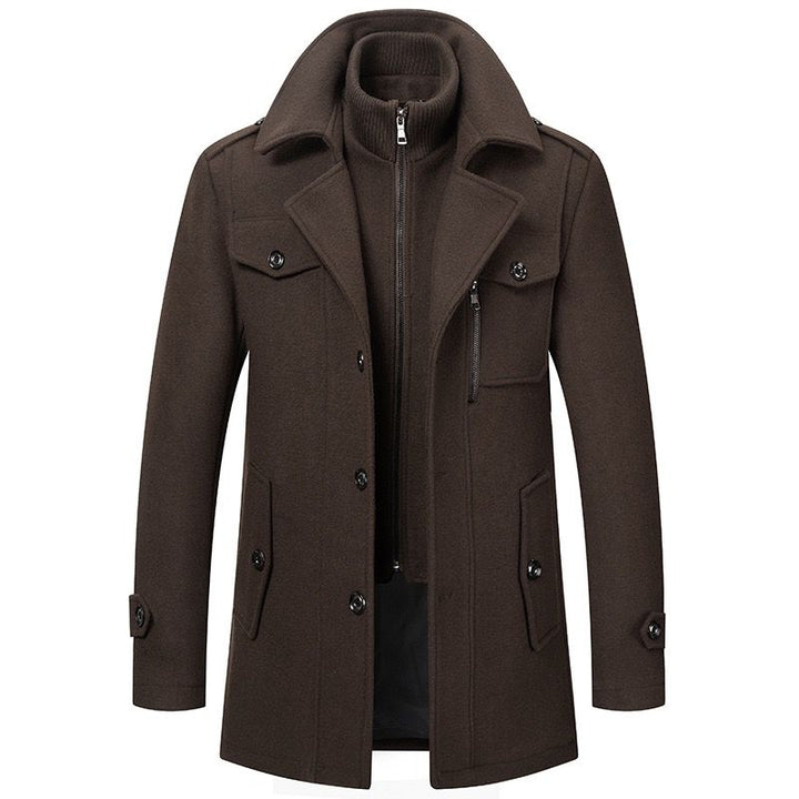 Luciano Two-Piece Wool-Blend Coat