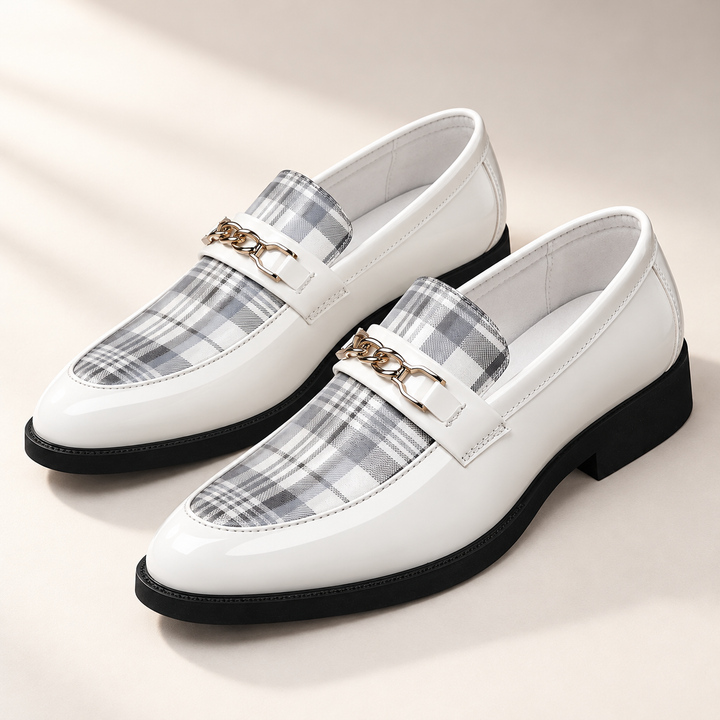 Darren Polished Slip-On Oxford Shoes